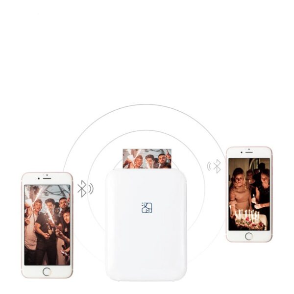 Color Photo Printer Portable Full Color Wireless Photo Printer USB Bluetooth Thermal Sublimation Printer - Image 4