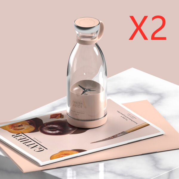 350ML Electric Juicer Blender Mixer USB Rechargeable Machine Household Portable Blender Maker Cup Kitchen Tool Kit - Image 3