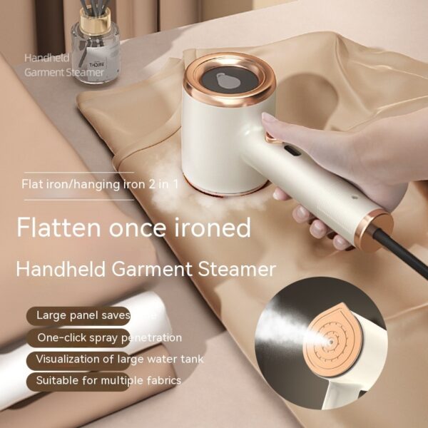 Mini Portable Handheld Garment Steamer Fabric Steam Iron For Clothes Travel Home Appliances Vertical US Plug Ironing Machine - Image 5