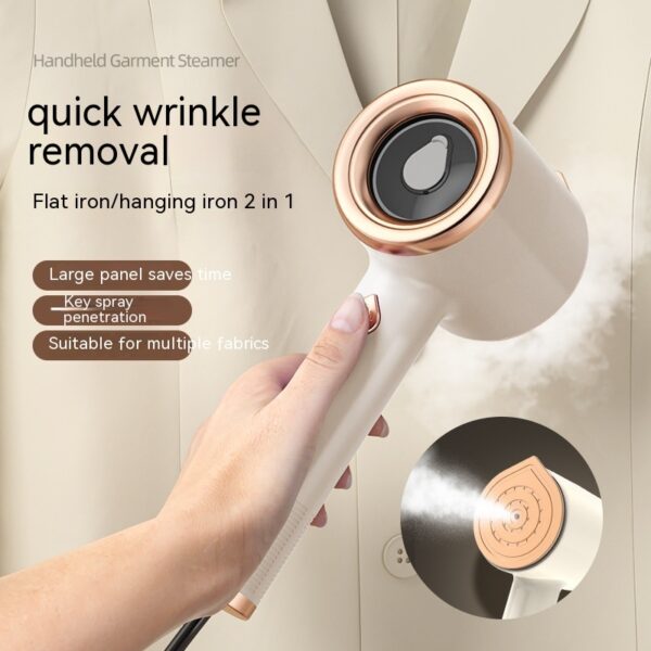 Mini Portable Handheld Garment Steamer Fabric Steam Iron For Clothes Travel Home Appliances Vertical US Plug Ironing Machine - Image 6